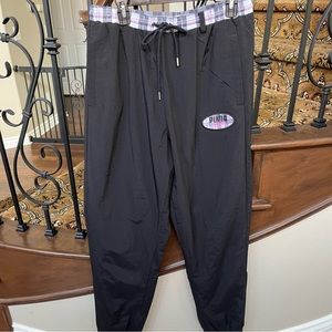 Men’s Puma X Von Dutch black windbreaker track pants NWT Size Large